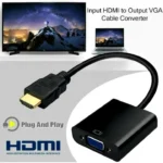 1080P HDMI to VGA Adapter Digital to HDMI Cable HDMI to VGA Converter Cable, HDMI to VGA Cable - Image 3