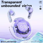 Air39 Wireless Earbuds | Bluetooth 5.3 | Clear Sound | Heavy Bass | Noise Reduction |  LED Display - Random Color