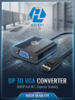 DISPLAY Port to VGA Converter - D-port To VGA Convertor DP Display Port Male To VGA Female Cable Converter Adapter DP-M to VGA-F