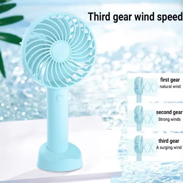 Eternal Classic Portable USB Mini Fan Air Cooler Rechargeable Handheld Bladeless Fan | Multiple Colours