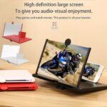 F3 Mobile Screen Magnifier | Enlarged Mobile Screen Amplifier Large Screen Eyes Protection (Random Color)