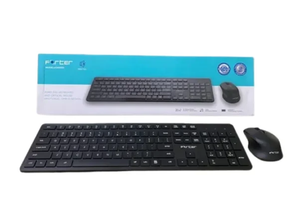 Forter KM8200 Wireless Keyboard & Mouse Combo