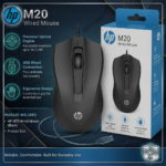 HP M10 Wired Optical USB Mini Mouse For Pc & Laptop