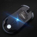 HP M160 Optical USB Wired Gaming Mouse - High Precision 1000 DPI - 7 Colors LED Rainbow Light - Ergonomic Design for Office, Home, Laptop, and PC Use - 3 Buttons for Smooth Control - Image 6