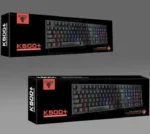 JEDEL K500+ Gaming Keyboard, Wired LED Backlit Computer Keyboard with Ergonomic - Image 2