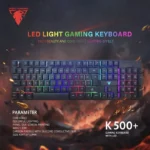 Azadi Deal – HP RGB Wireless Bluetooth + JEDEL K500+ Gaming Keyboard - Image 2