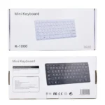 K-1000 78 Keys Ultra Thin USB Keyboard - Image 6