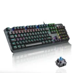 Lenovo Lecoo GK302 Mechanical Keyboard – RGB LED, Blue Switches, Wired - Image 5