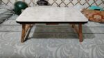 Multi-Purpose Wooden Folding Table – Portable Lap Desk for Study, Reading, and Laptop Use - Image 2