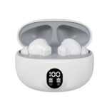 Professional Display Earbuds STEREO 895B Wireless Bluetooth Earbuds | Mic in-Ear Headphones with LED Display | Type C Fast Charging | Bluetooth 5.3 for Android/iPhone ( With Cable - With Box - Random Color ) - Image 7