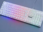 RGB Backlit Gaming Keyboard K821 Full Size 104 Keys | USB Wired | Rainbow LED | For PC Laptop - Image 2