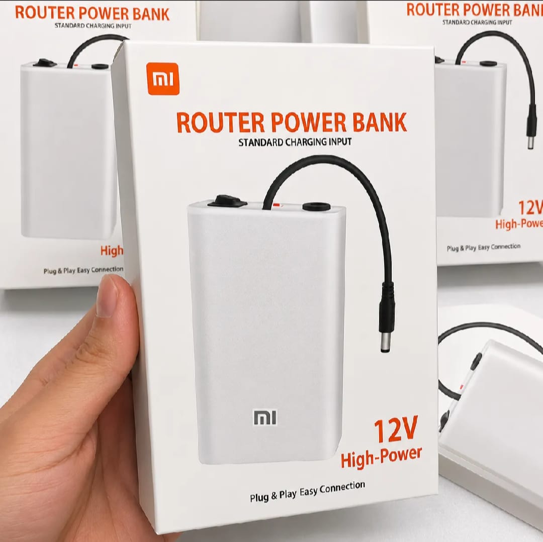 Xiaomi Mi 20000Mah 12V Router Power Bank – Mini UPS Battery Backup for Wi-Fi Routers Xiaomi Mi 20000Mah 12V Router Power Bank – Mini UPS Battery Backup for Wi-Fi Routers - Image 1