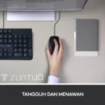 ZT-600 Wired Corded Keyboard and Dan Combo Mouse with a Compact Design - Image 5
