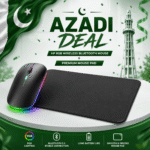 Azadi Deal - HP RGB Wireless Bluetooth + Mouse pad